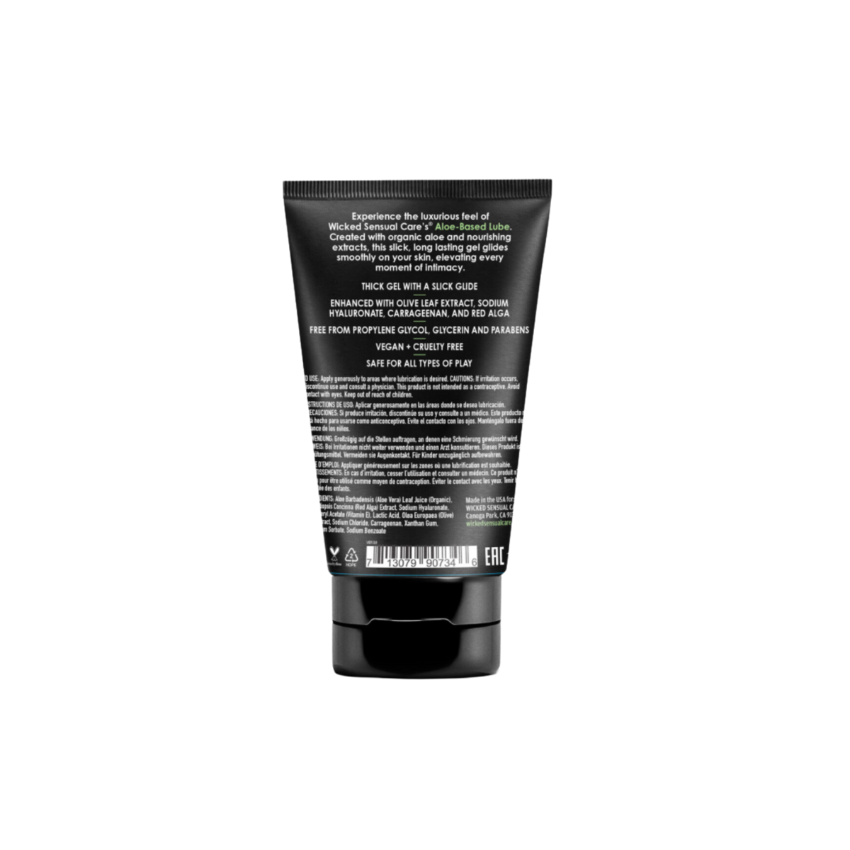 Lubricante de Aloe Vera Wicked
