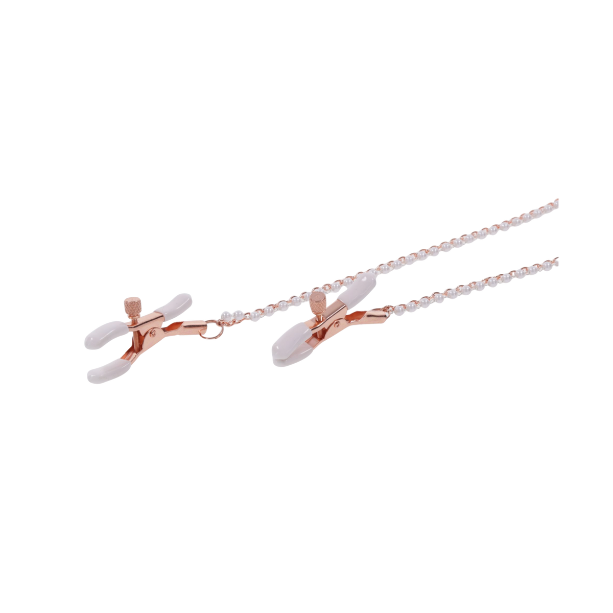 Collar Duraznos con Crema con Pinzas para Pezones